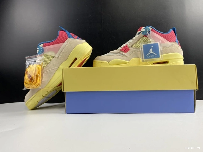 Rep Onekick Jordan 4 Retro Ice DC9533-800 Guava Air Union 0701